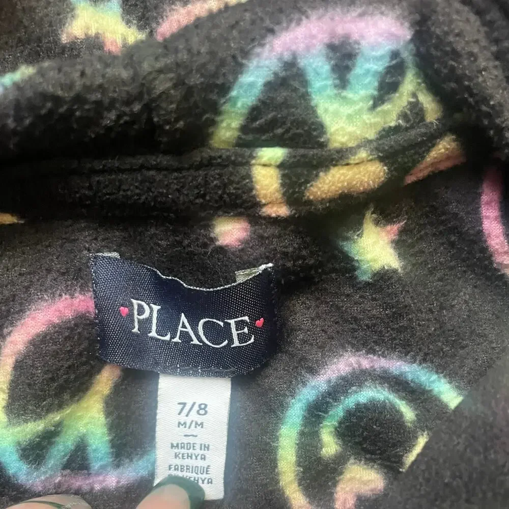 Colorful Girls Happy Face Sweater Size 7/8